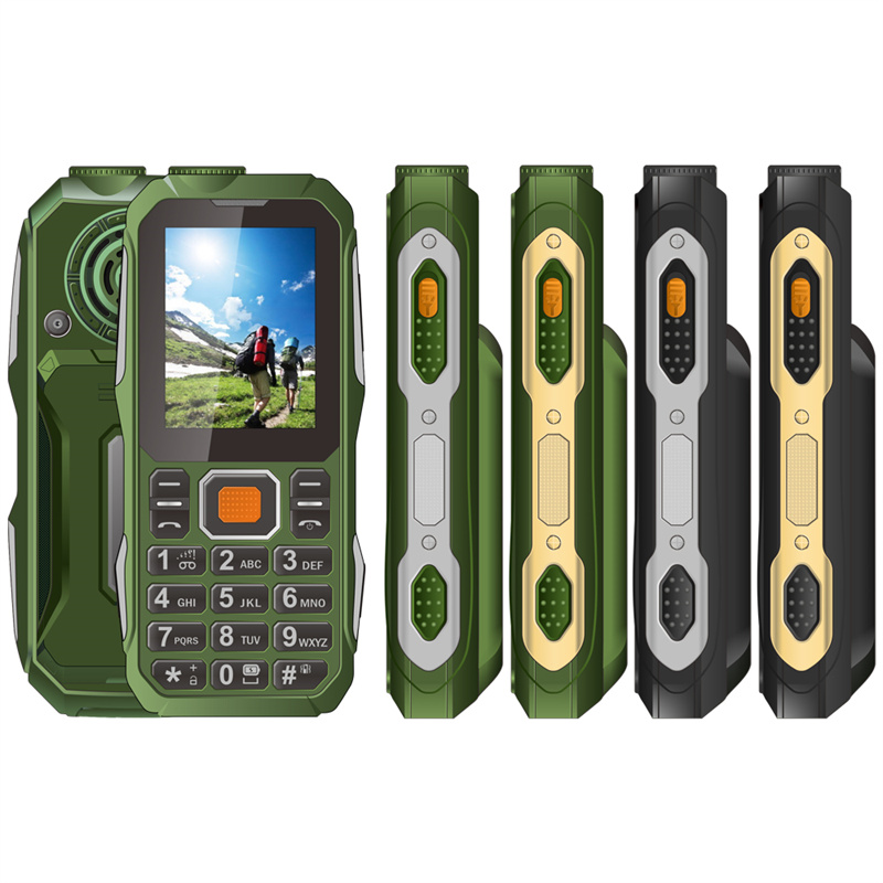 2,4-дюймовый двухрежимный телефон 2G C+G с двумя SIM-картами и одним UIM, прочный функциональный телефон