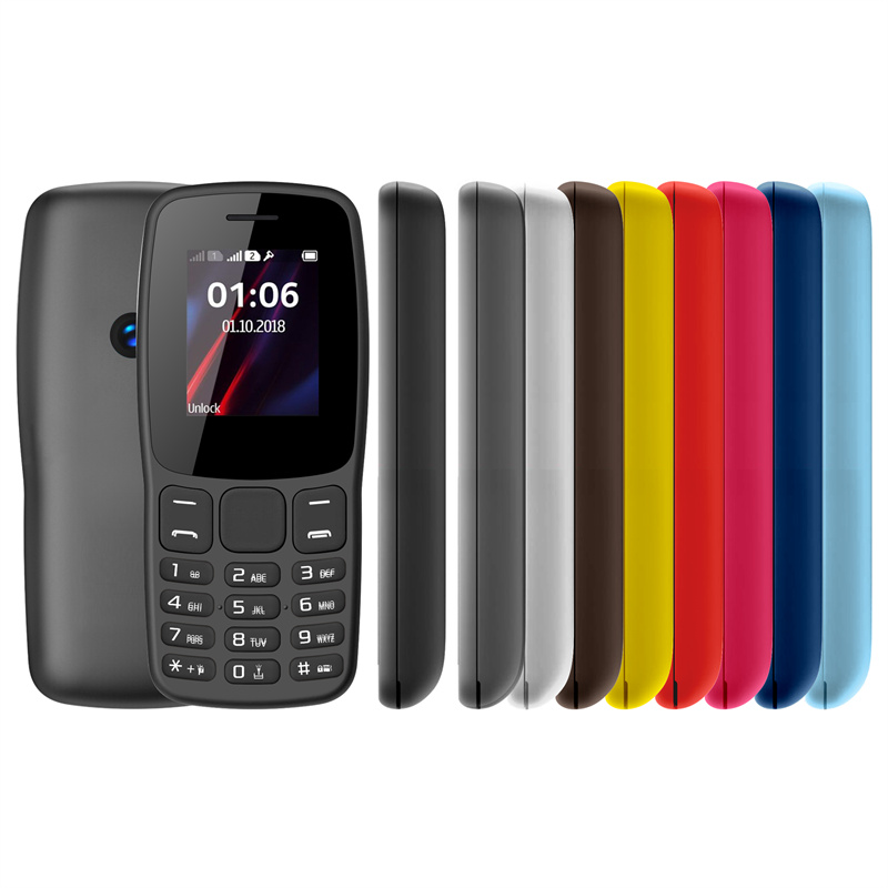 1,77-дюймовый телефон 2G GSM с двумя SIM-картами и двойной панелью ожидания