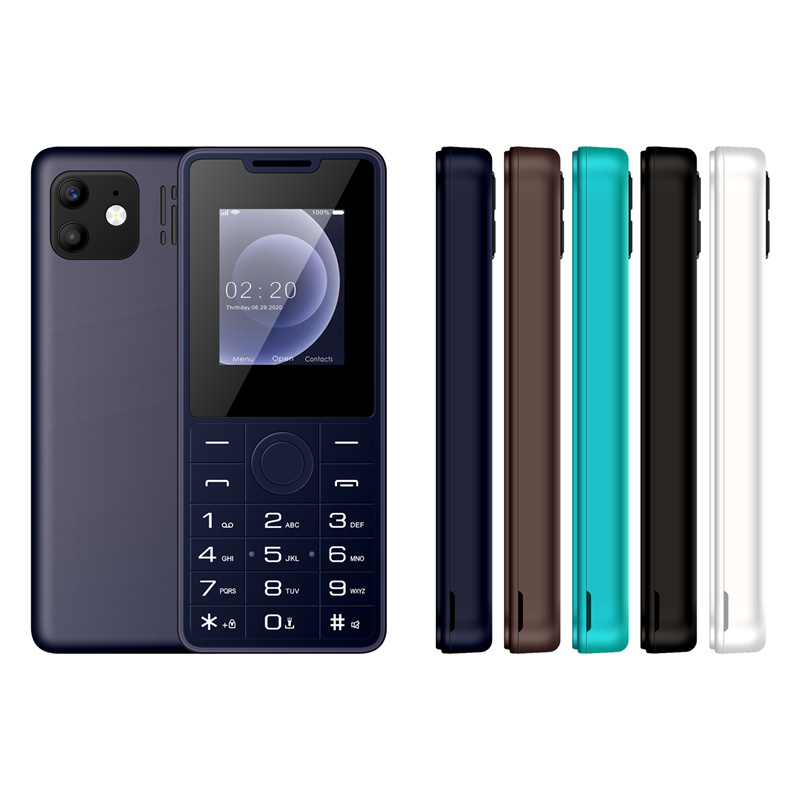 1,77-дюймовый телефон 2G GSM с двумя SIM-картами и двойным режимом ожидания MT6261D Bar Feature Phone