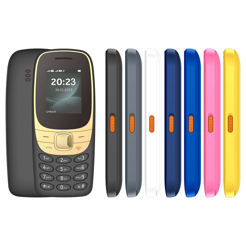 1,77-дюймовый телефон 2G GSM с двумя SIM-картами, двойной панелью режима ожидания и боковой клавишей с фонариком