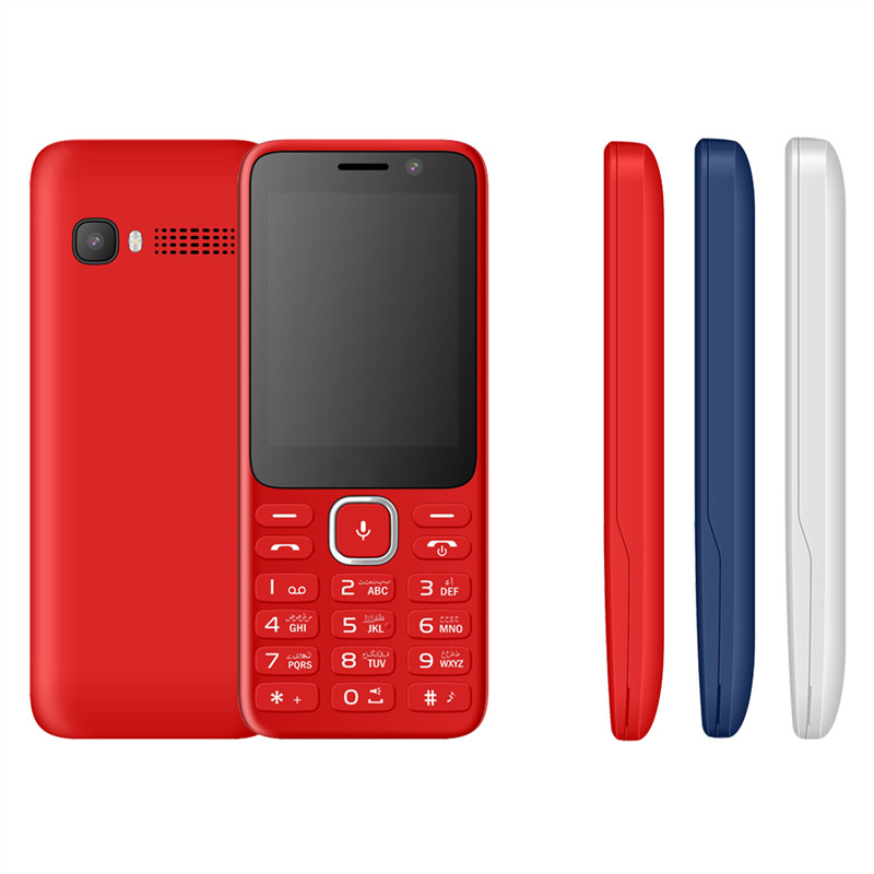 2,8-дюймовый 4G LTE Dual SIM MT6739WA 512 МБ + 4 ГБ KaiOS Smart Bar функциональный телефон с камерой