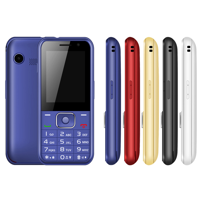 2,4-дюймовый смарт-телефон с двумя SIM-картами, 4G LTE, Android KaiOS, 512 МБ + 4 ГБ, двойная камера, аккумулятор 1700 мАч