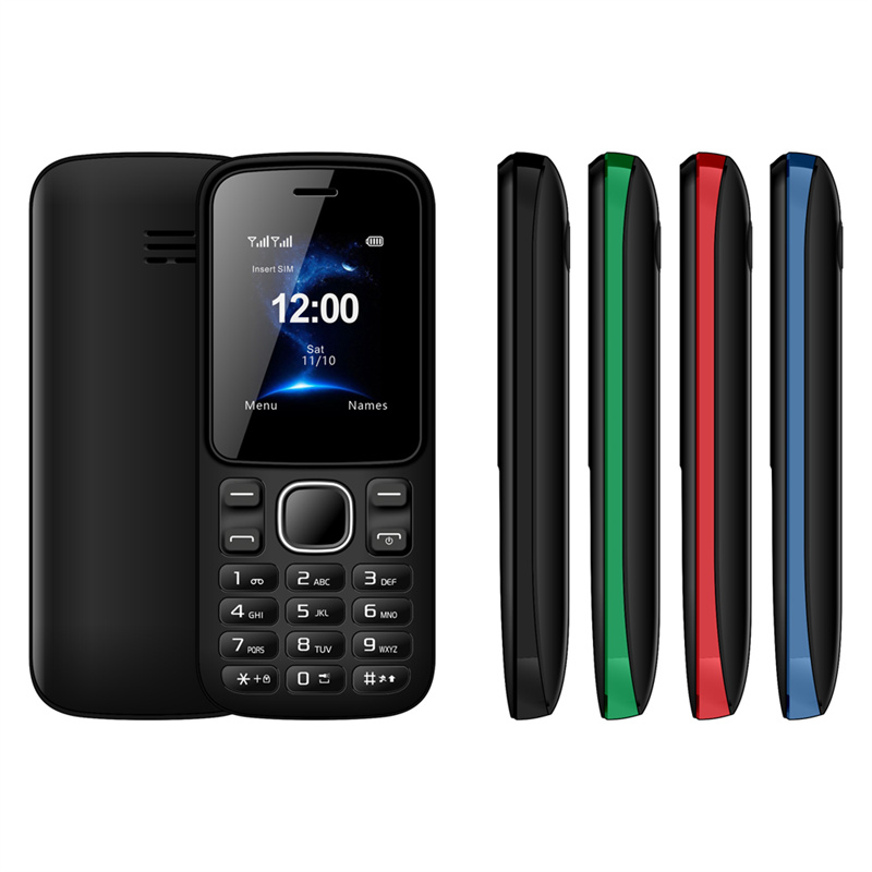 1,77-дюймовый телефон с базовыми функциями 4G LTE и двумя SIM-картами T107, 48 МБ + 128 МБ, без камеры